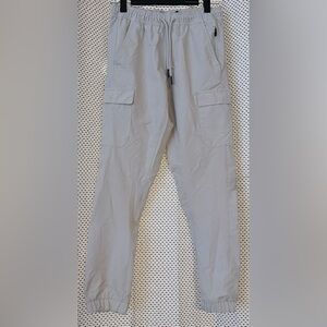 LIKE NEW!! Tahari Women’s Tan Cargo Jogger Pants Hiking size S